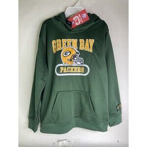 Green Bay Packers Ultra Game NFL Hoodie Sweatshirt Kids Boys Girls Size 18-20